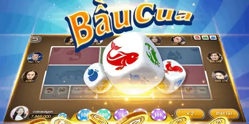 Trải nghiệm trò chơi bầu cua online